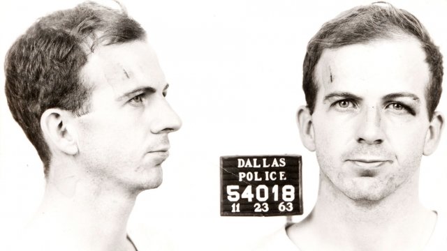 Lee Harvey Oswald arrest card.