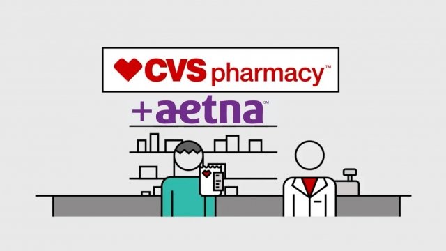 CVS Pharmacy and Aetna logos