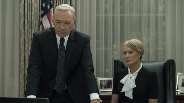A promotional image for "House of Cards"