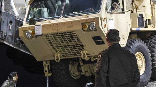 THAAD system in South Korea