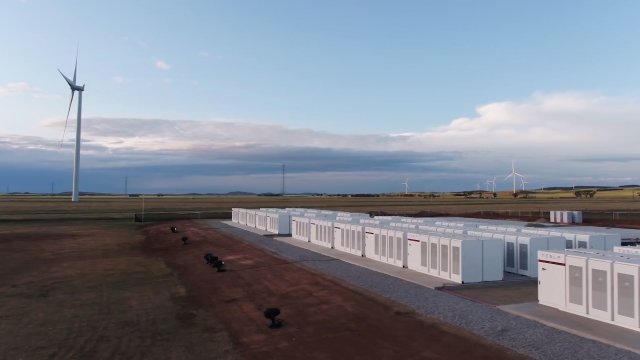 Tesla Powerpack in South Australia