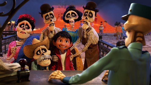 Characters in Pixar's "Coco"