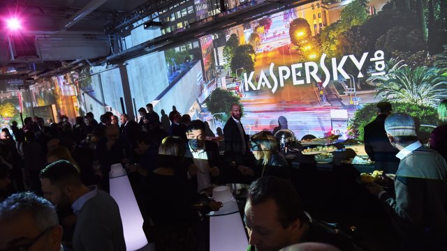 Kaspersky Lab anniversary party.