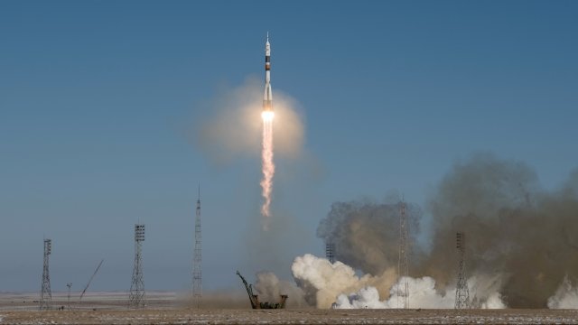 A Soyuz spacecraft's launch to the ISS Sunday