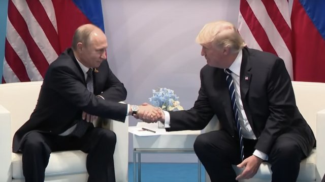 Meeting between President Trump and Russian President Vladimir Putin