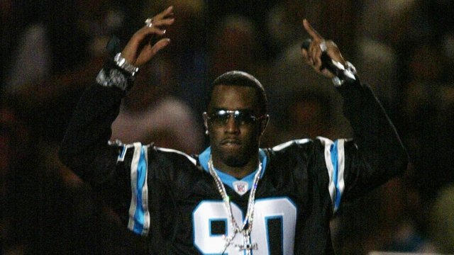 Sean "Diddy" Combs while performing at the Super Bowl in 2004.