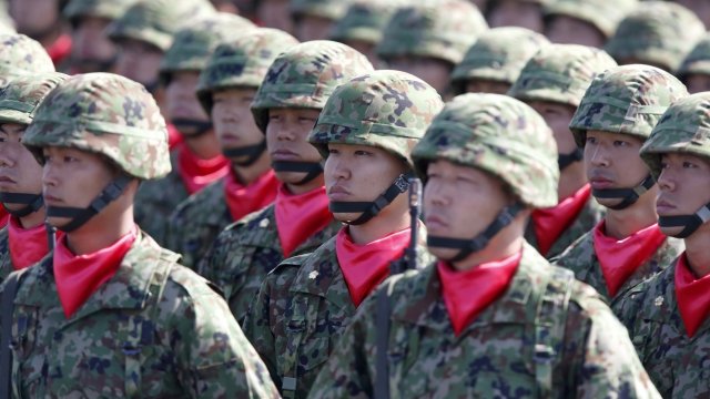Japan Ground Self-Defense Force military members