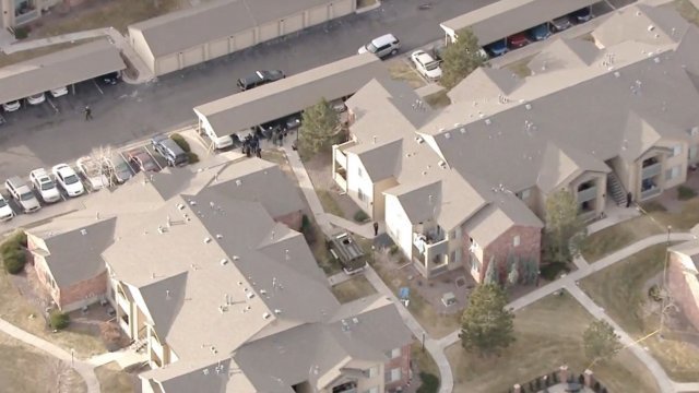 Scene of officer involved shooting in Douglas County, Colorado