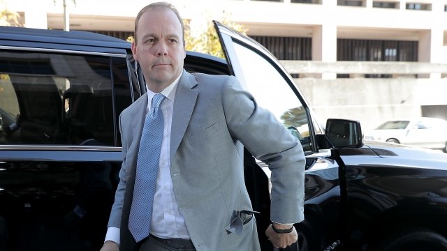 Rick Gates attends hearing.