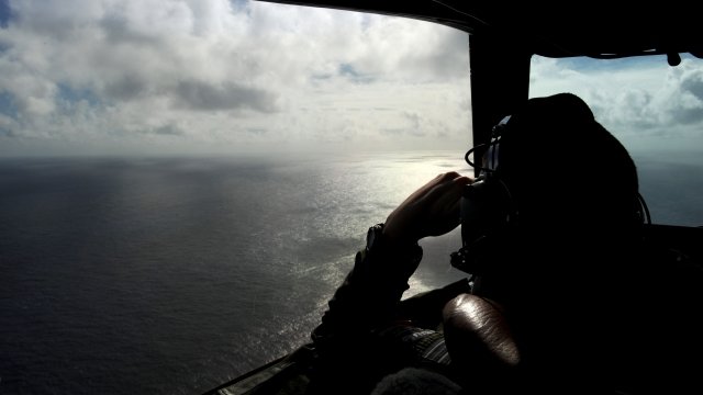 File image of the search for MH370
