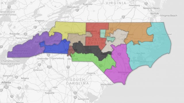 North Carolina congressional districts.