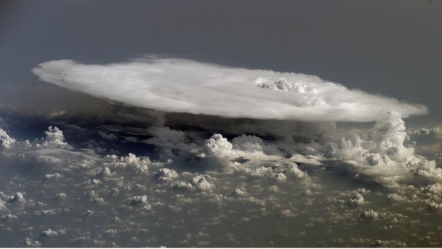 Storm clouds over Africa