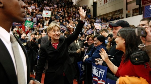 Hillary Clinton campaigns in Pennsylvania