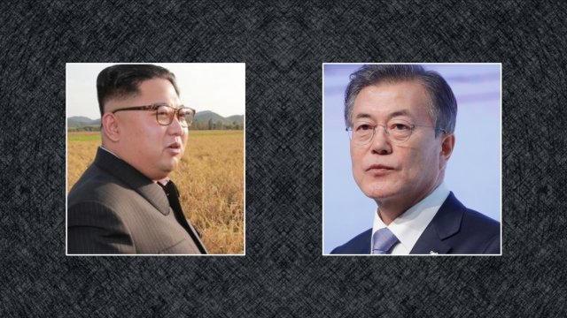 Kim Jong-un, Moon Jae-in