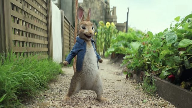 Image from "Peter Rabbit" trailer