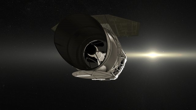 Rendering of the Wide Field Infrared Survey Telescope