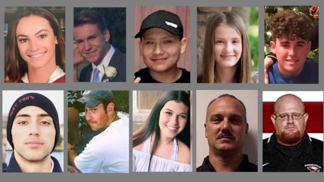 Victims of the shooting at Marjory Stoneman Douglas High School