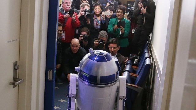 R2-D2 at the White House