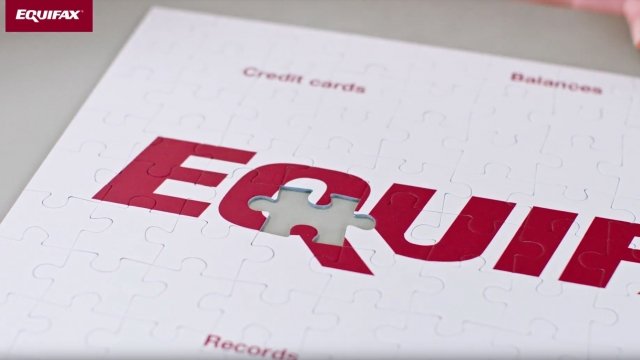 Equifax logo on a puzzle