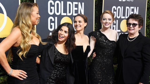 Celebrities attend Golden Globes