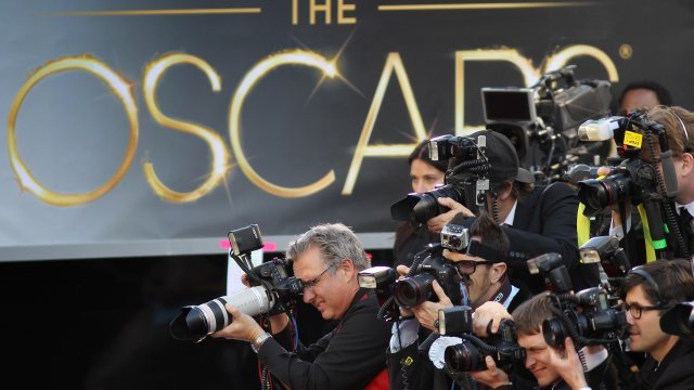 Photographers cover 2012 Oscars