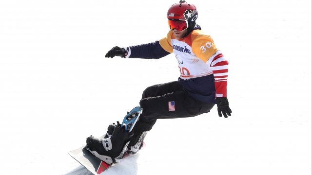 Mike Schultz of United States competes in the PyeongChang 2018 Paralympic Games