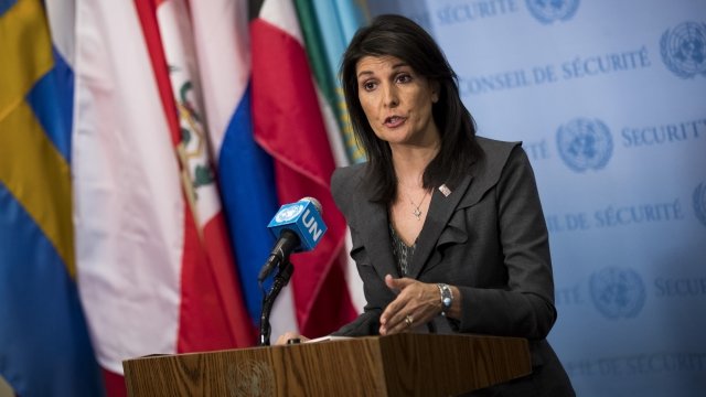 U.S. Ambassador to the United Nations Nikki Haley