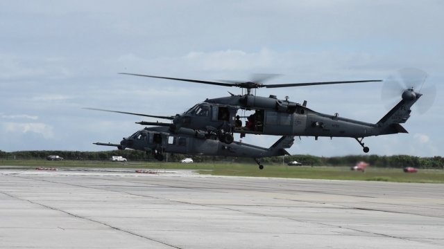 Pave Hawk helicopters