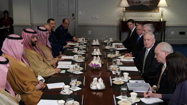 Saudi leadership, U.S. Pentagon leadership