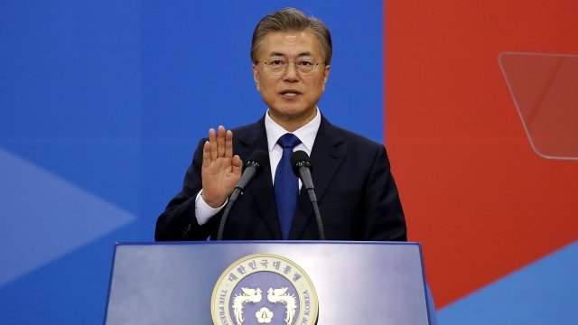 South Korean President Moon Jae-In