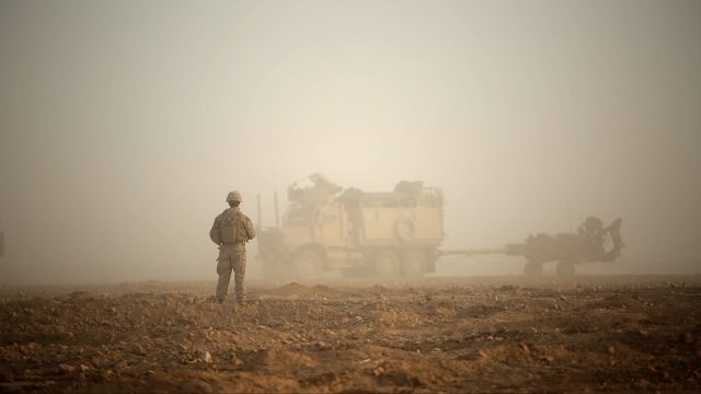 U.S. Marine in Syria