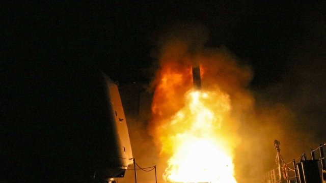Missile launched at targets in Syria