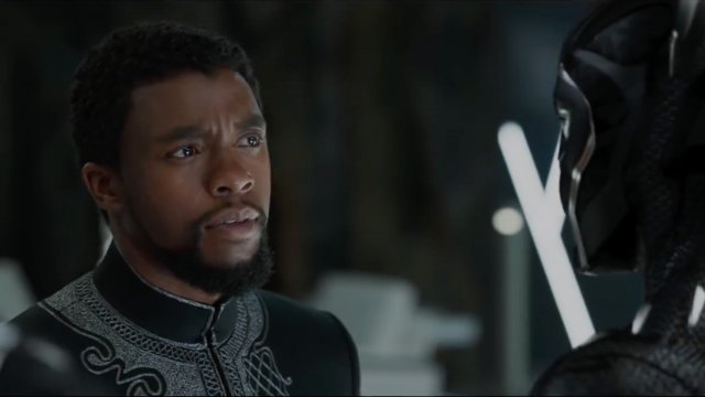 A scene from "Black Panther"