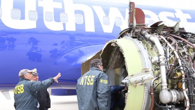 Southwest Airlines plane that had deadly engine failure