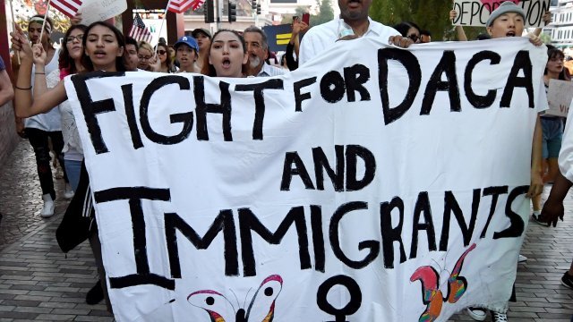 A DACA protest poster