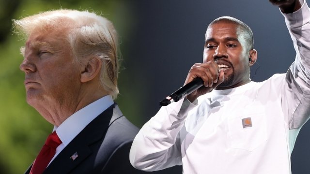 U.S. President Donald Trump, Rapper Kanye West