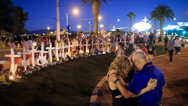 Vigil for shooting victims in Las Vegas