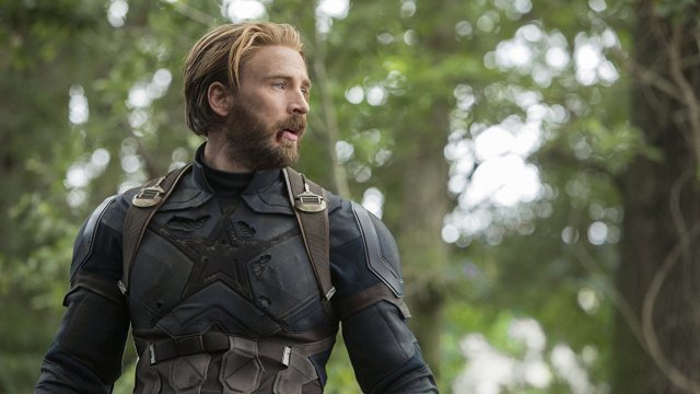 Chris Evans stars as Captain America in Marvel's "Avengers: Infinity War"