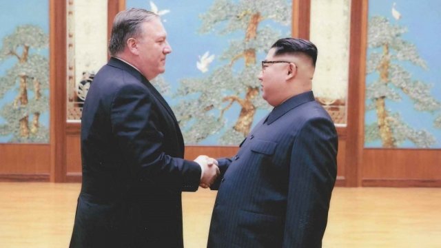 Mike Pompeo, Kim Jong-un