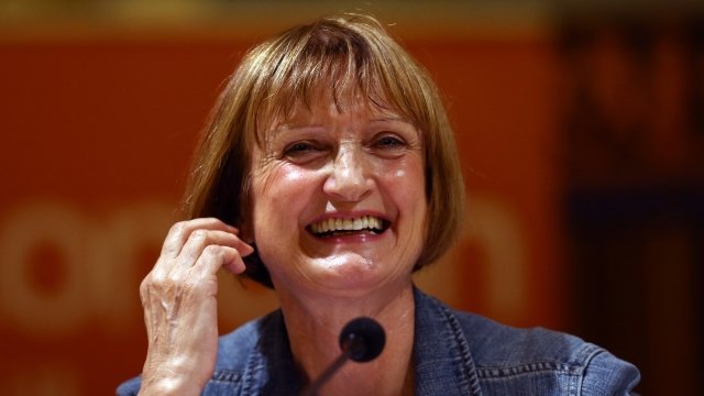 Tessa Jowell speaks at Labour Party event