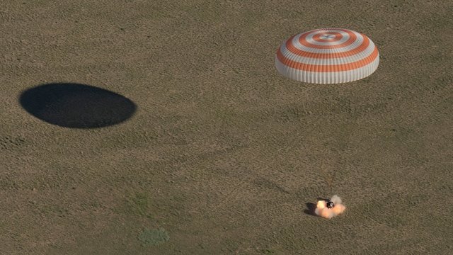 Soyuz landing