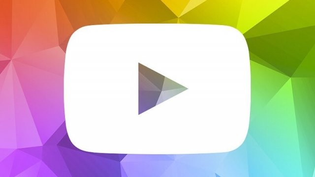 YouTube's Pride Month logo.