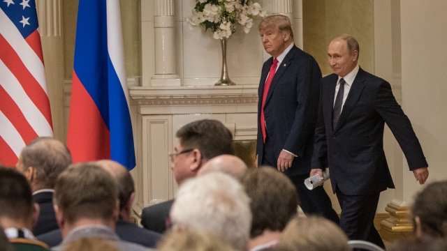 President Trump and Russian President Putin