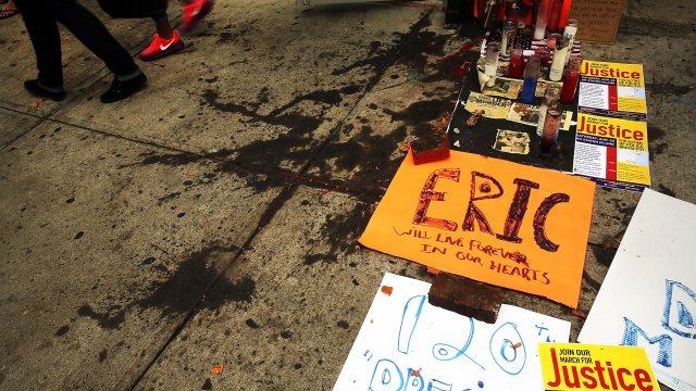 The site of Eric Garner's death