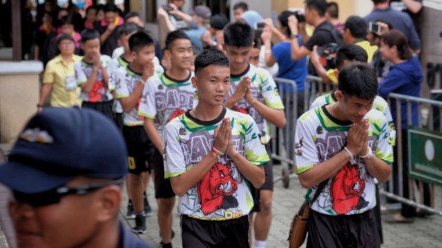 Thailand's Wild Boars Soccer Team