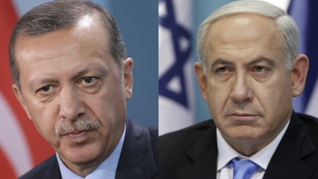 Recep Tayyip Erdogan, Benjamin Netanyahu