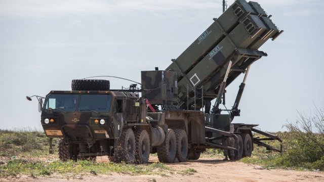 Iron Dome missile launcher