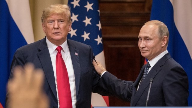 President Donald Trump and Russian President Vladimir Putin