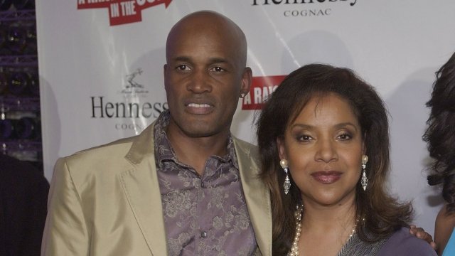 Kenny Leon and Phylicia Rashad attend the after party for opening night of 'Raisin in the Sun.'