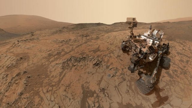 Rover on Mars